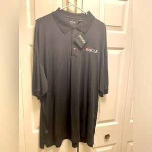 Ping “Orrtax Software”Men’s Black Embroidered on Chest Polo Shirt Size XL(New)